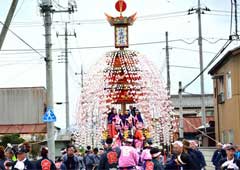 屋台･笠鉾町内曳きまわし