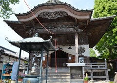 札所十八番 白道山 神門寺