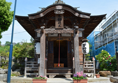 札所十八番 白道山 神門寺