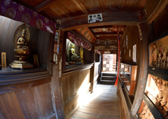 札所十八番 白道山 神門寺