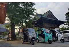 電動トライクで秩父観光