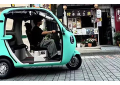 秩父の街を電動トライクで巡る